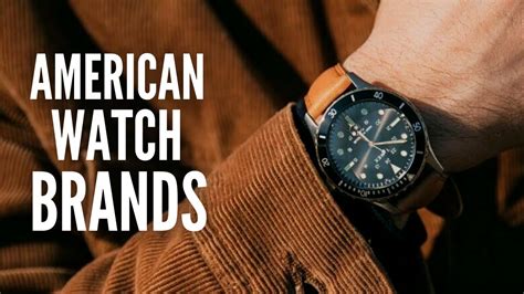 luxury american watch brands